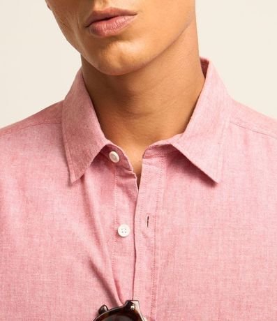 Camisa Comfort Básica en Lino 5