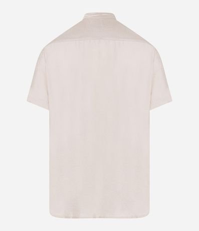 Camisa Slim en Viscolino con Cuello Padre y Textura 6