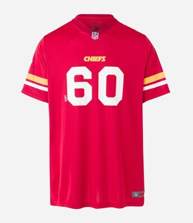 Remera Deportiva Dry Fit Futebol Americano con Estampado NFL Chiefs 7