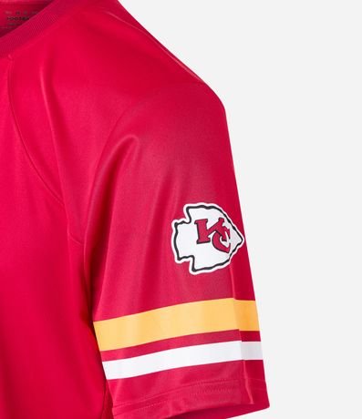 Remera Deportiva Dry Fit Futebol Americano con Estampado NFL Chiefs 8