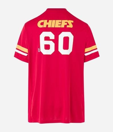 Remera Deportiva Dry Fit Futebol Americano con Estampado NFL Chiefs 10