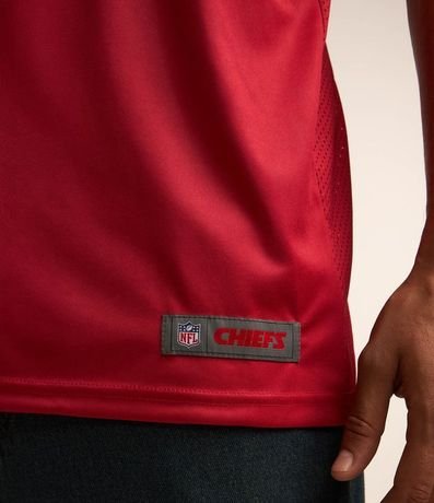 Remera Deportiva Dry Fit Futebol Americano con Estampado NFL Chiefs 4