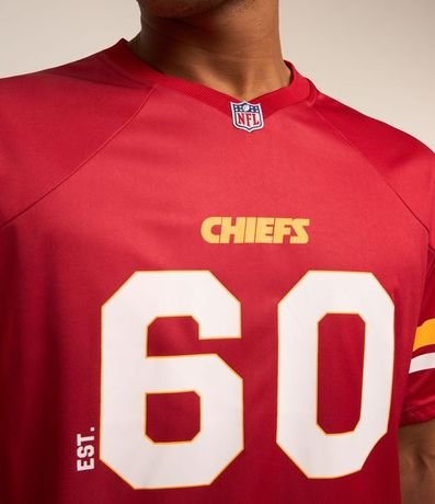 Remera Deportiva Dry Fit Futebol Americano con Estampado NFL Chiefs 6