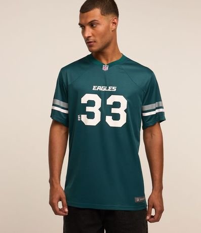 Remera Deportiva Dry Fit Fútbol Americano NFL Philadelphia Eagles