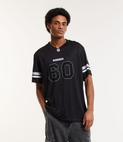 Remera Deportiva Futebol Americano NFL Raiders 60