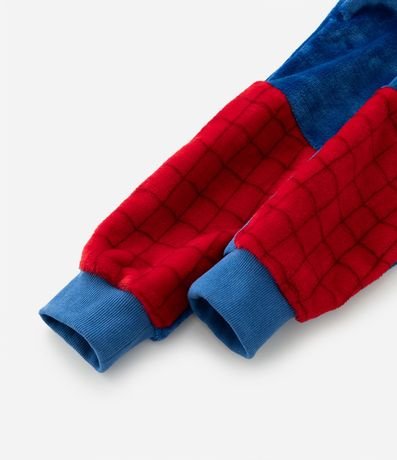Pijama Jumper Infantil con Estampa Homem-Aranha - Talle 3 a 12 años 4