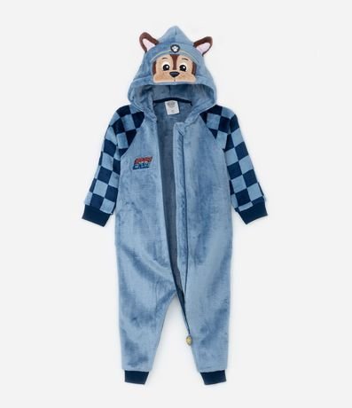 Pijama Jumper Infantil en Fleece con Bordado Chase - Talle 2 a 6 años 2
