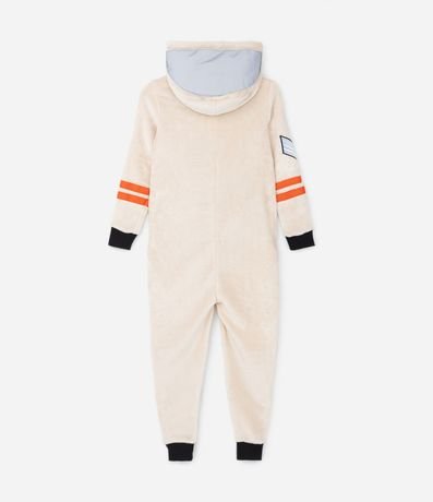 Pijama Jumper Infantil en Fleece con Estampa Astronauta - Talle 2 a 10 años 3