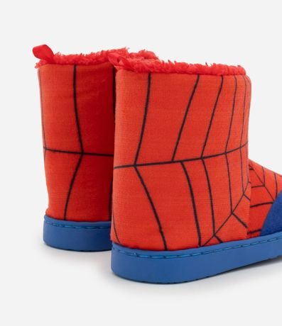 Pantufla Bota Infantil con Bordado Spider-Man - Talle 23 al 32 2