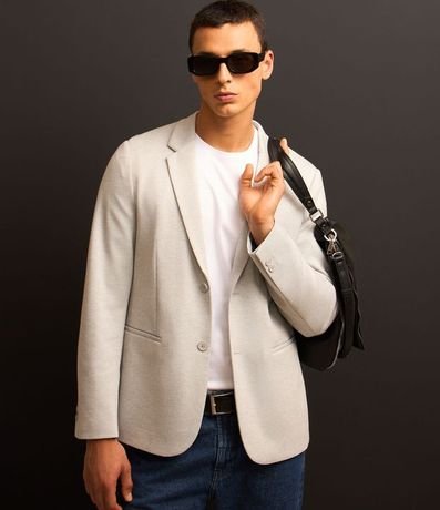 Blazer Super Slim de Malla sin Forro 1