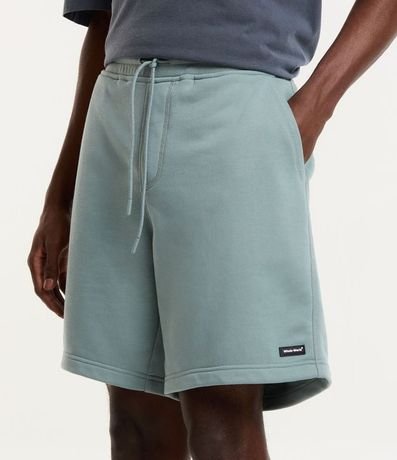 Bermuda Slim en Algodón con Cintura Elástica y Etiqueta en la Barra 2