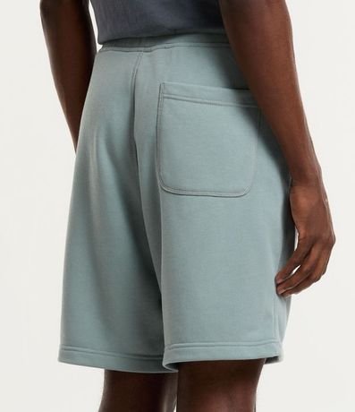 Bermuda Slim en Algodón con Cintura Elástica y Etiqueta en la Barra 3