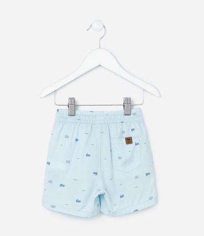 Bermuda Infantil con Estampa de Mini Ballenas - Talle 1 a 5 años 2