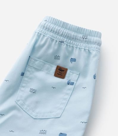 Bermuda Infantil con Estampa de Mini Ballenas - Talle 1 a 5 años 6