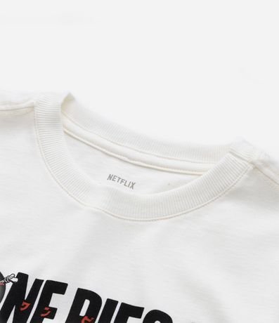 Remera Infantil con Estampado del One Piece Luffy - Talle 5 a 14 años 4