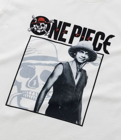 Remera Infantil con Estampado del One Piece Luffy - Talle 5 a 14 años 5