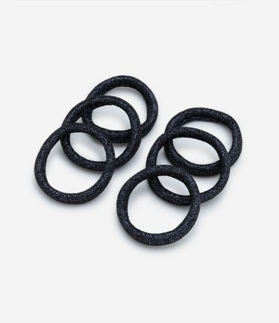 Kit 06 Gomitas para el Pelo Seamless con Hilo Brillante 2