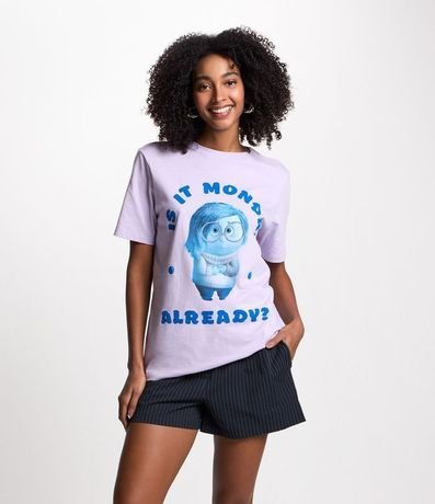 Remera en Algodón Estampa Tristeza IntensaMente 1