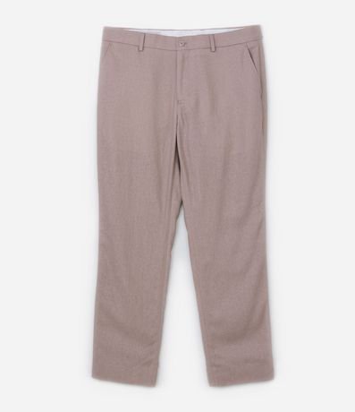 Pantalón Relaxed en Viscolino con Cintura Trabilla 9