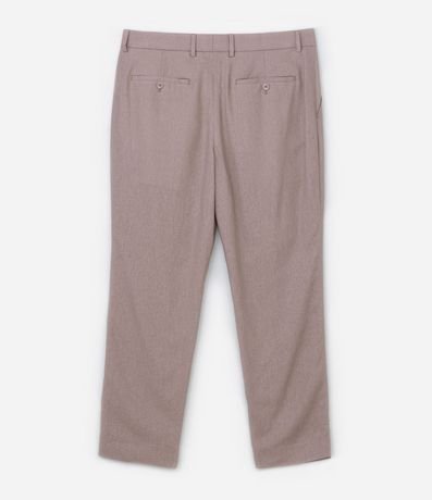 Pantalón Relaxed en Viscolino con Cintura Trabilla 10