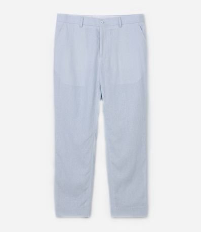 Pantalón Relaxed en Viscolino con Cintura Trabilla 5
