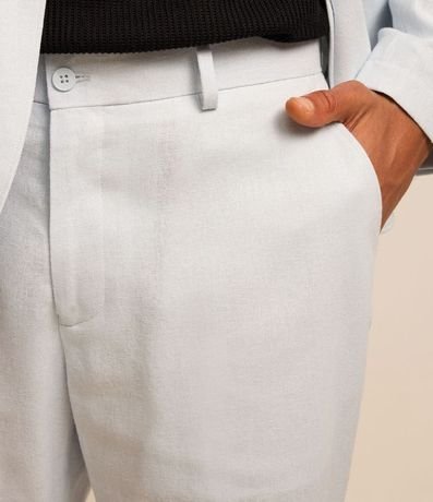 Pantalón Relaxed en Viscolino con Cintura Trabilla 4
