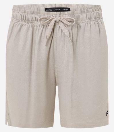 Bermuda en Tela con Cáñamo y Bolsillos 6