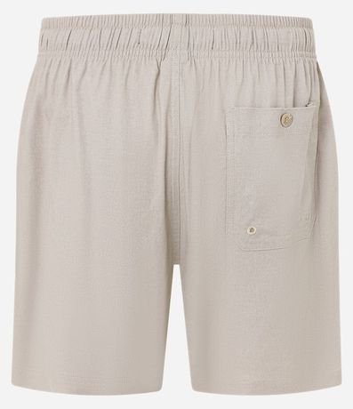 Bermuda en Tela con Cáñamo y Bolsillos 7