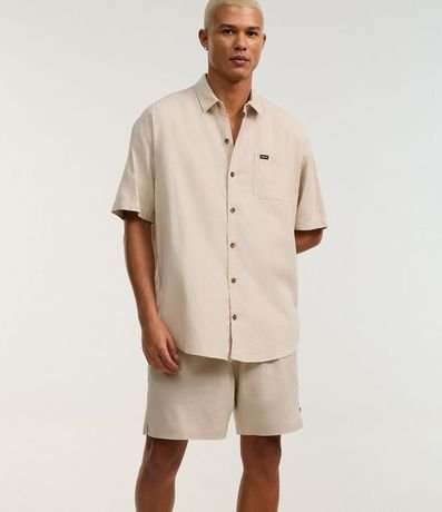 Bermuda en Tela con Cáñamo y Bolsillos 5