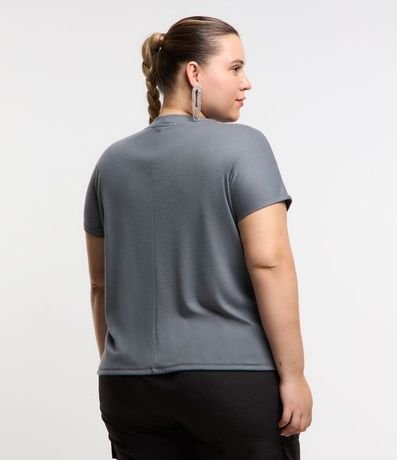 Blusa en Ribana sin Sisa Curve & Plus Size 3