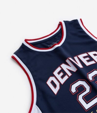 Musculosa Infantil de Baloncesto Dry Fit - Talle 5 a 14 años 4