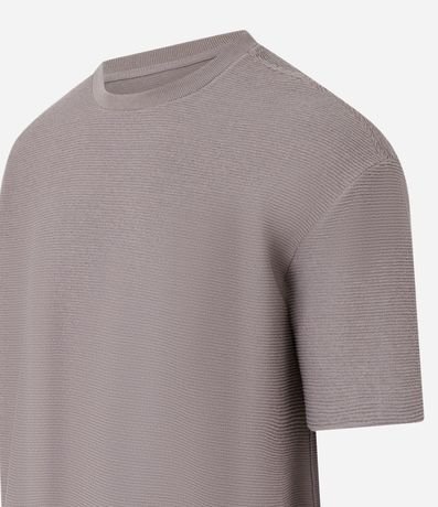 Remera Relaxed Soft con Cuello Redondo 5