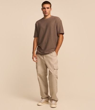 Remera Relaxed Soft con Cuello Redondo 2