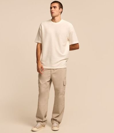 Remera Relaxed Soft con Cuello Redondo 2