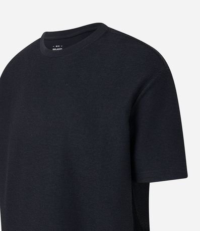 Remera Relaxed Soft con Cuello Redondo 6