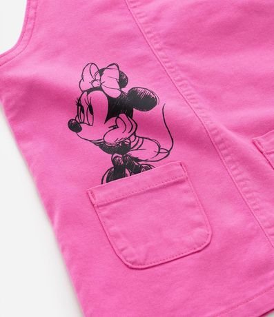 Peto Infantil en Sarga con Estampa Minnie - Talle 2 a 6 años 7