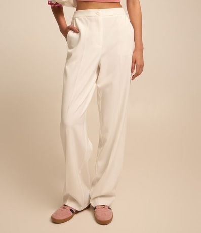 Pantalón Recto Sastrería con Bolsillos 3