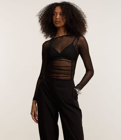 Pantalón Recto Sastrería con Bolsillos 2