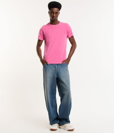 Remera Muscle Rib Desteñida con Textura Acanalada 2