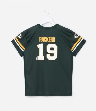 Remera Infantil con Estampa NFL Packers - Talle 5 a 14 años 2
