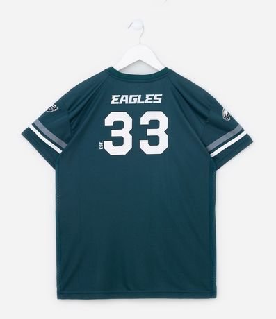 Remera Infantil con Estampado NFL Eagles 33 - Talle 5 a 14 años 2