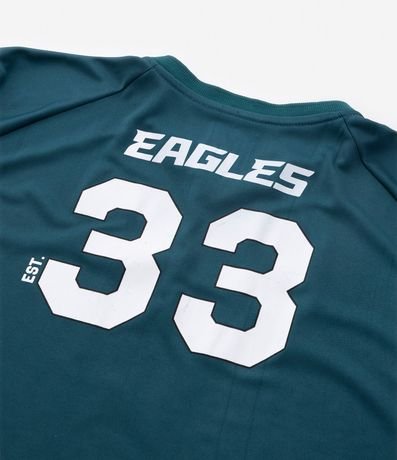 Remera Infantil con Estampado NFL Eagles 33 - Talle 5 a 14 años 6