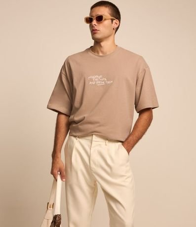 Pantalón Loose Sastrería con Bolsillo Cuchillo 3