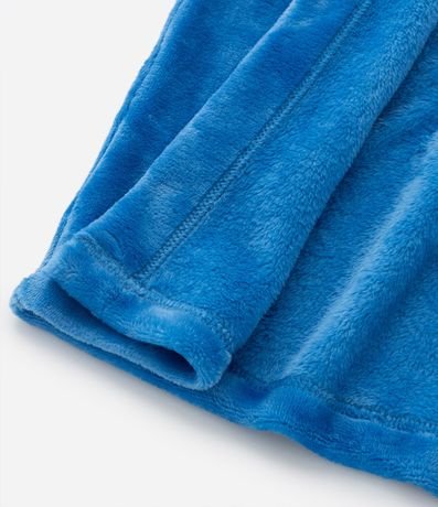 Bata de Baño Infantil Calentito con Estampa de Sonic -Talle 5 a 12 años 3