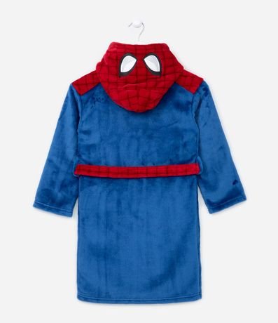 Bata de Baño Infantil Calentito con Bordado Hombre Araña - Talle 3 a 12 años 2