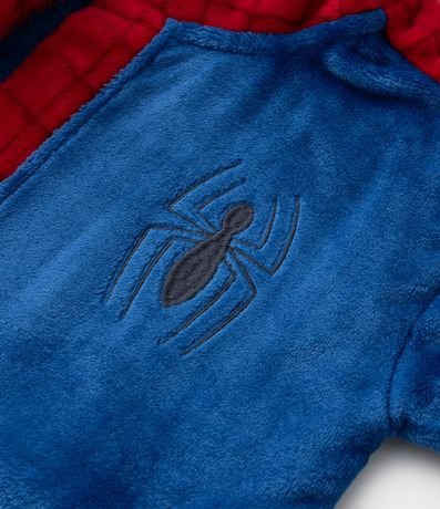 Bata de Baño Infantil Calentito con Bordado Hombre Araña - Talle 3 a 12 años 4