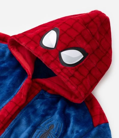 Bata de Baño Infantil Calentito con Bordado Hombre Araña - Talle 3 a 12 años 5