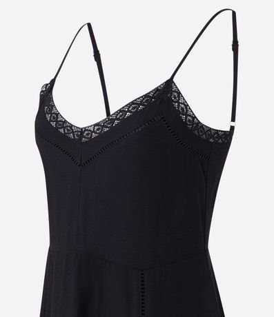 Vestido Corto en Viscosa con Detalle en el Busto 6