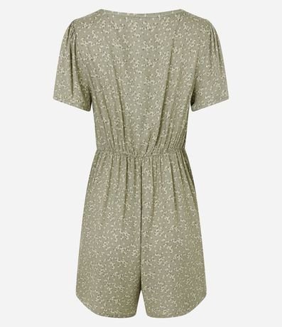 Enterito en Viscosa Floral Liberty y Botones Delanteros 6