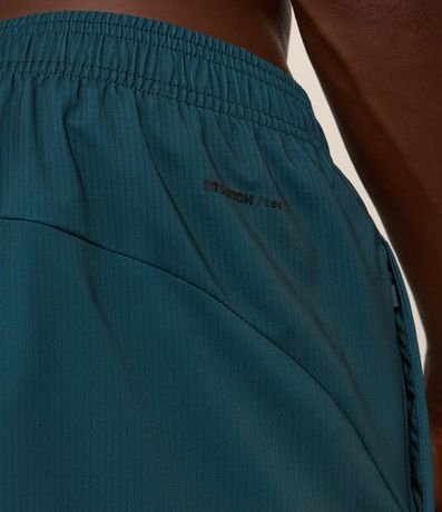 Bermuda Deportiva de Cuadros y Degrade en Barra 4